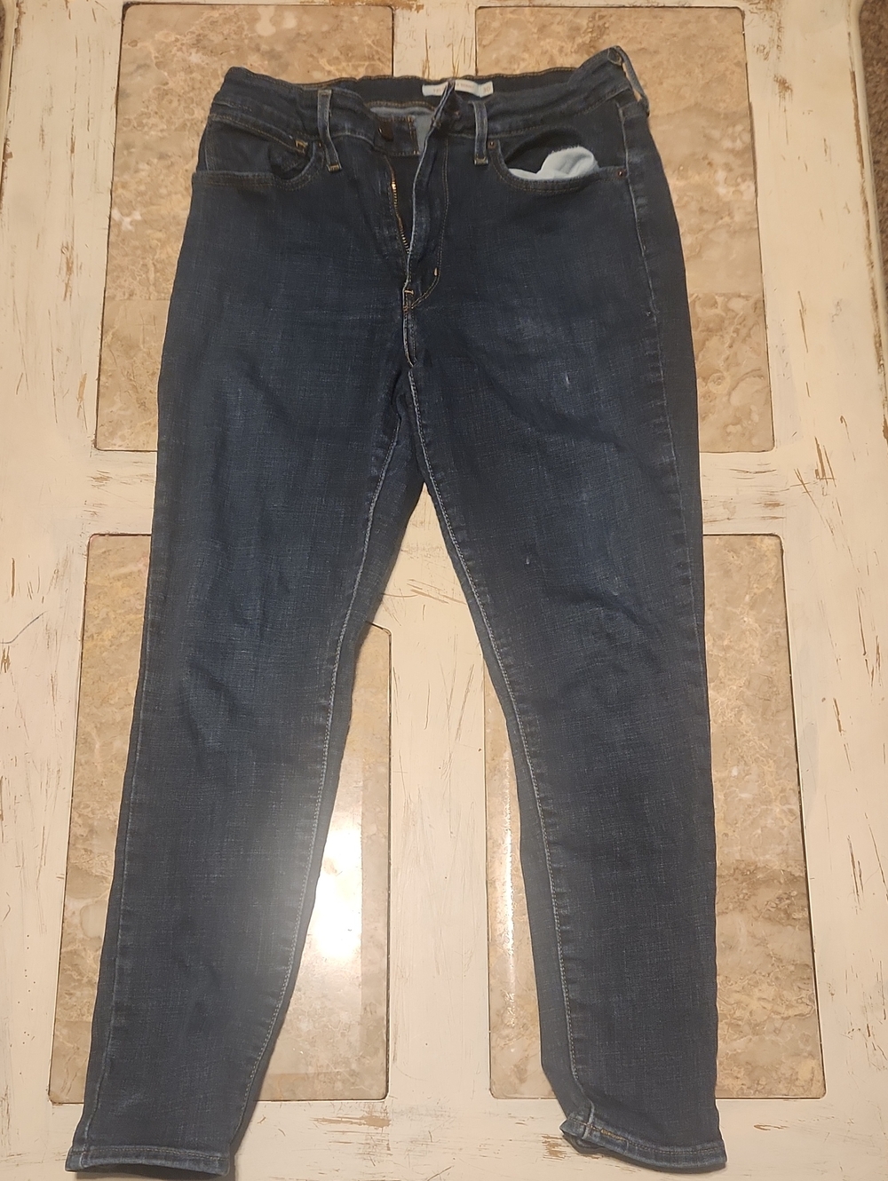 Levi's High Rise Skinny Jeans